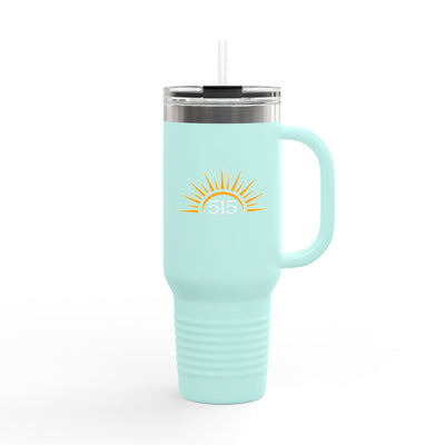 40 oz Travel Mug, 515 Sunshine Graphic | by 515Gear.com | Soak up the Sun!
