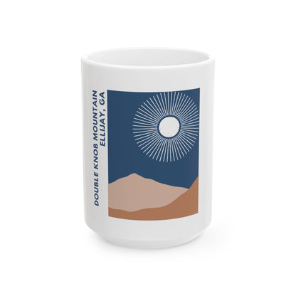 Copy of Double Knob Mountain Full Moon, Coffee Mug – 15oz