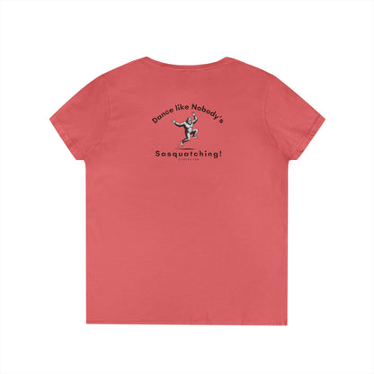Red t-shirt with black text and graphic on a white background, by 515Gear.com