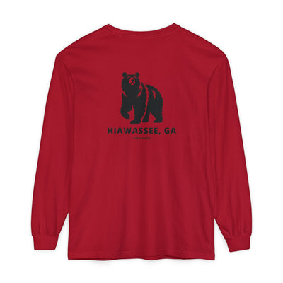 Unisex Adult Long Sleeve T-shirt, Bear Design by 515Gear.com | Hiawassee, GA | Please don't feed the bears!