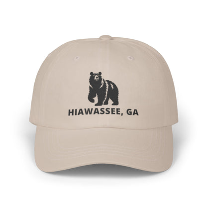Hiawassee, GA Embroidered Black Bear Hat – Celebrate the Mountains in Style