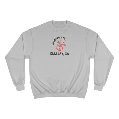 Gray Christmas in Ellijay, GA - Champion Sweatshirt 