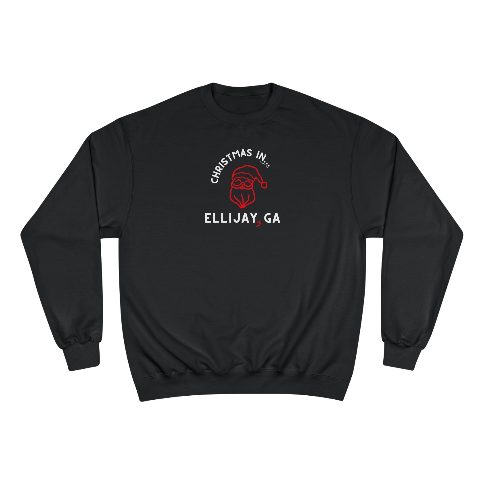 Black Christmas in Ellijay, GA - Champion Sweatshirt 