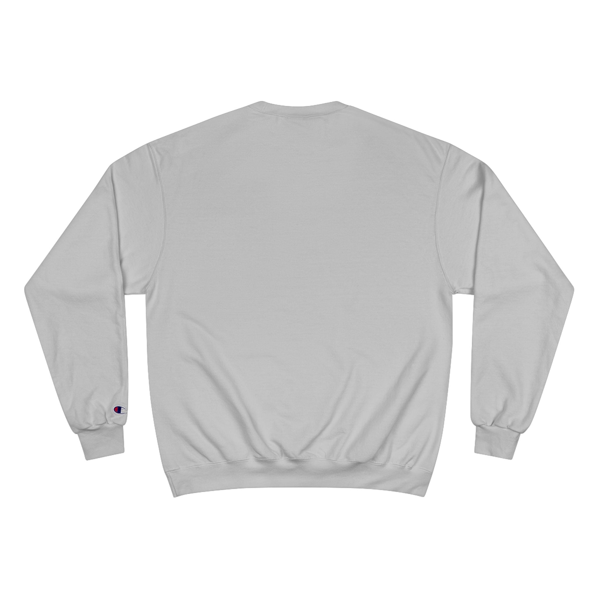 Gray sweatshirt on a white background