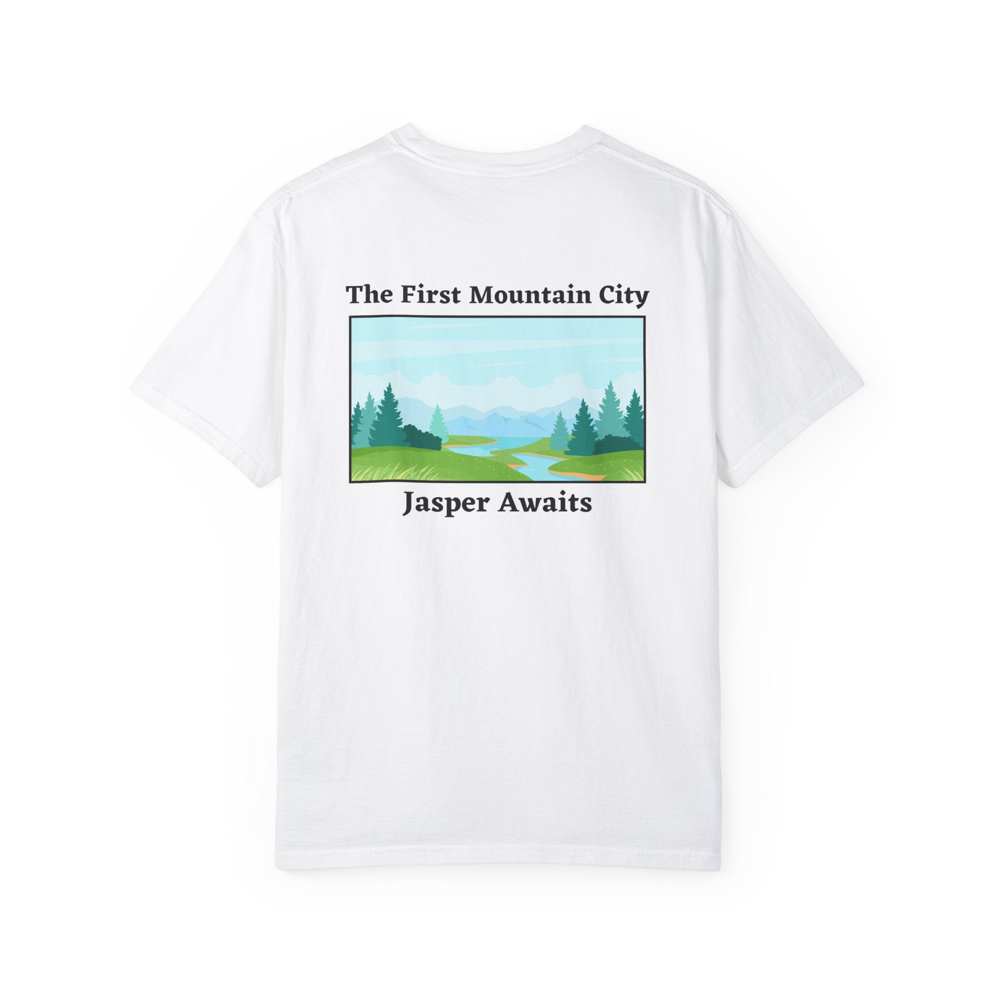 Jasper, The First Mountain City - Comfort Colors Garment-Dyed T-shirt