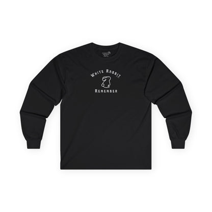 Dreamy White Rabbit - Remember - Long Sleeve Tee