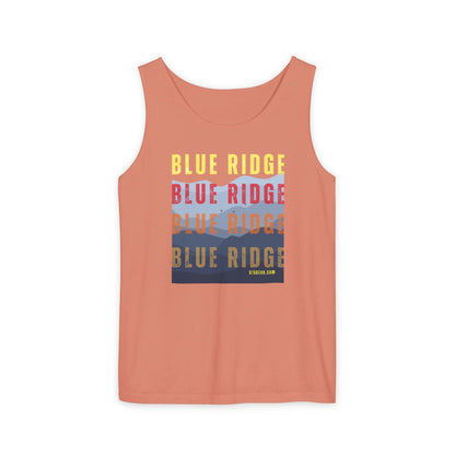 unisex tank-top, mountains graphic, by 515 Gear | Blue Ridge, GA | cotton tank perfect for casual hikes and workouts