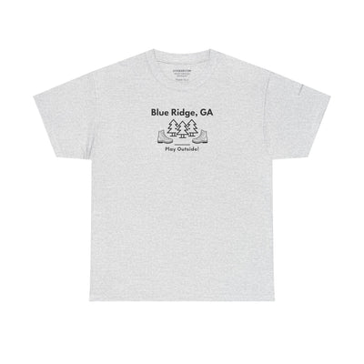 Unisex Adult T-shirt, Play Outside, by 515Gear.com | Blue Ridge, GA | Hiking themed t-shirt
