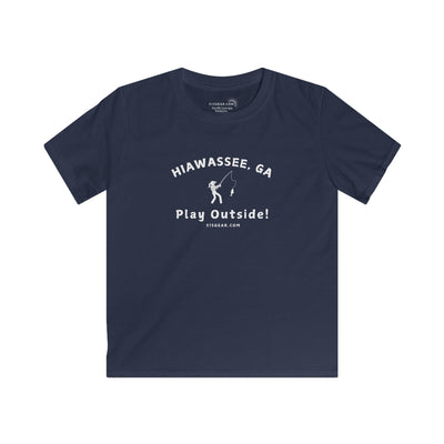 Kid’s T-Shirt, North GA Angler Adventure by 515Gear.com | Hiawassee, GA | Play Outside! 