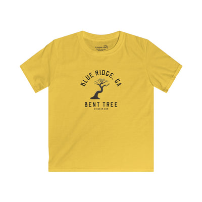 Kid’s T-Shirt, Bent Tree design by515Gear.com | Blue Ridge, GA | Don't leave the trail!