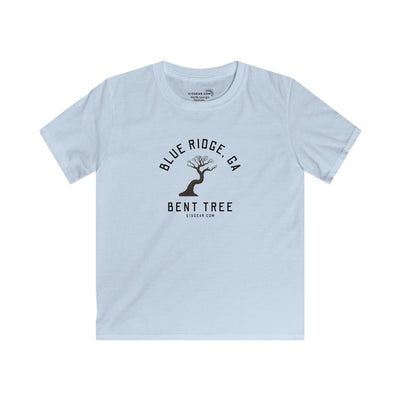 Kid’s T-Shirt, Bent Tree design by515Gear.com | Blue Ridge, GA | Don't leave the trail!