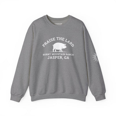 Sweatshirt, Praise the Lard Design, by 515Gear.com | Jasper, GA | Burnt Mountain Ranch