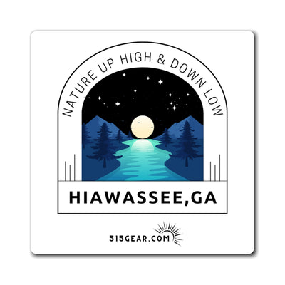 Refrigerator Magnet, by 515Gear.com | Hiawassee, GA | Nature Up High & Down Low!