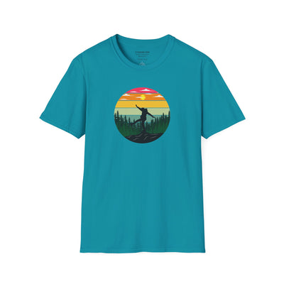 Unisex Adult T-shirt, mountain hiker graphic | by 515Gear.com | Perfect hiking apparel 