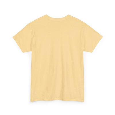Yellow t-shirt on a white background