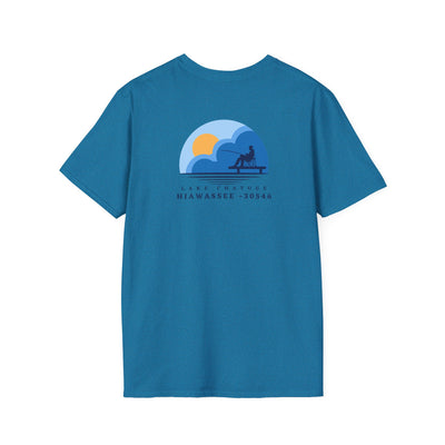 Adult t-shirt, Lake Fishing Graphic, by 515Gear.com | Hiawassee, GA | 30546