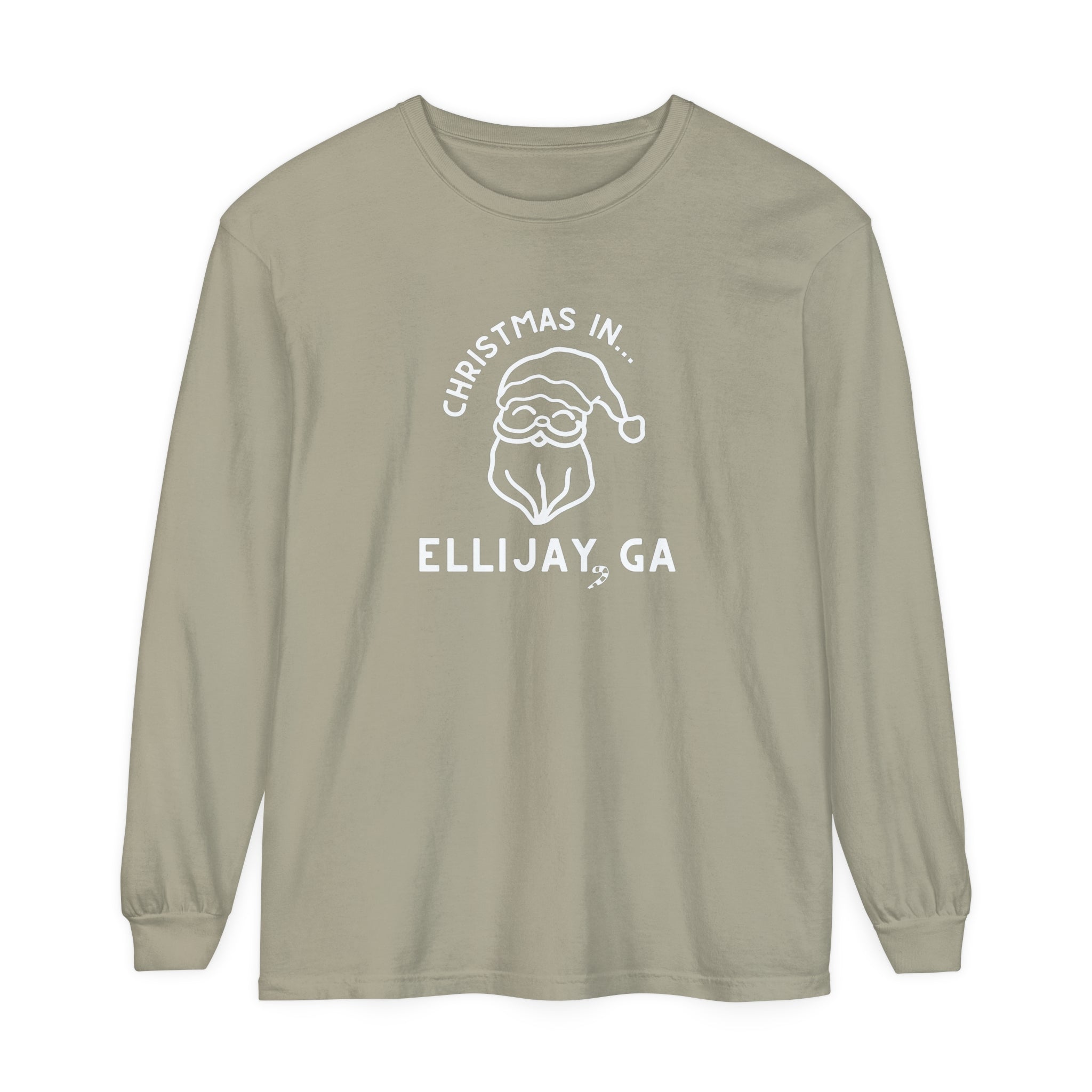 Christmas in Ellijay - Long Sleeve T-Shirt