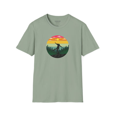Unisex Adult T-shirt, mountain hiker graphic | by 515Gear.com | Perfect hiking apparel 