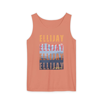 unisex tank-top, mountains graphic, by 515 Gear | Ellijay, GA | cotton tank perfect for casual hikes and workouts