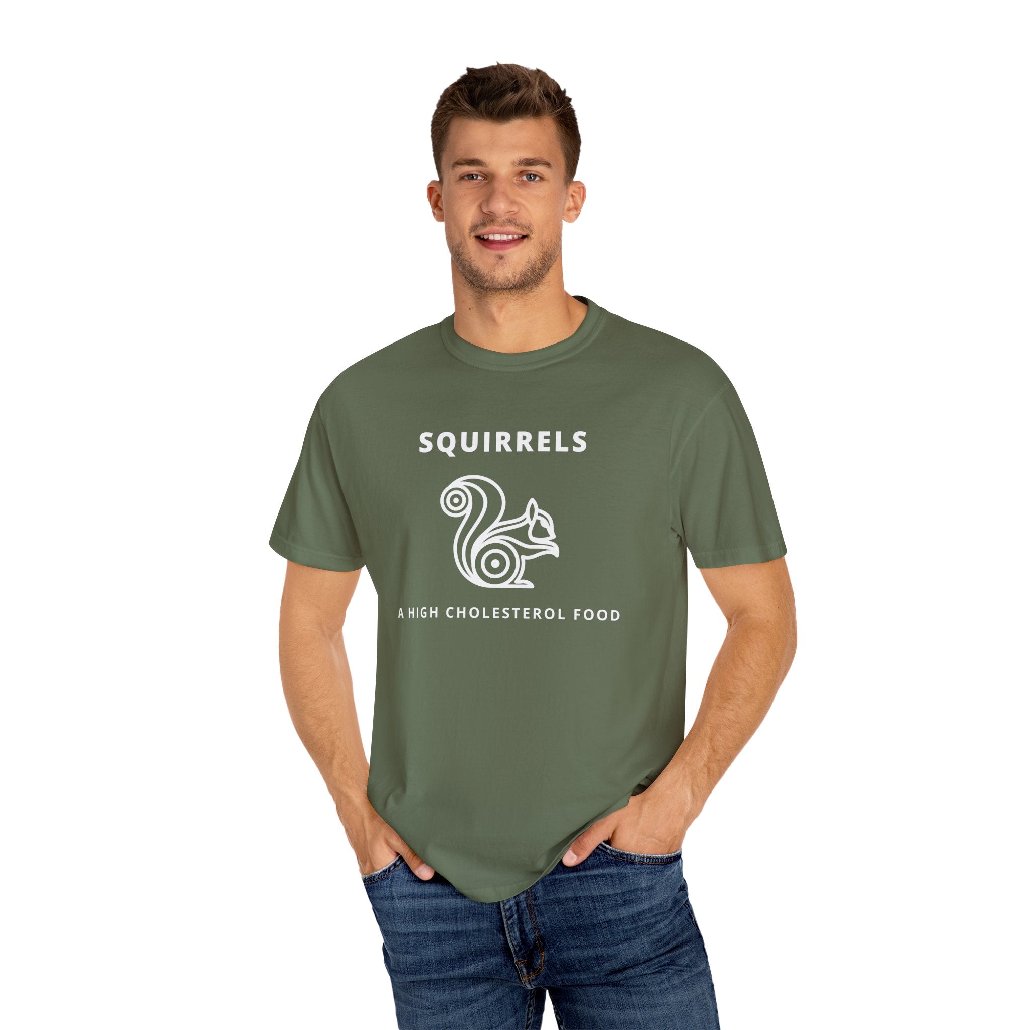 Word Fun: Squirrels - Garment-Dyed T-shirt