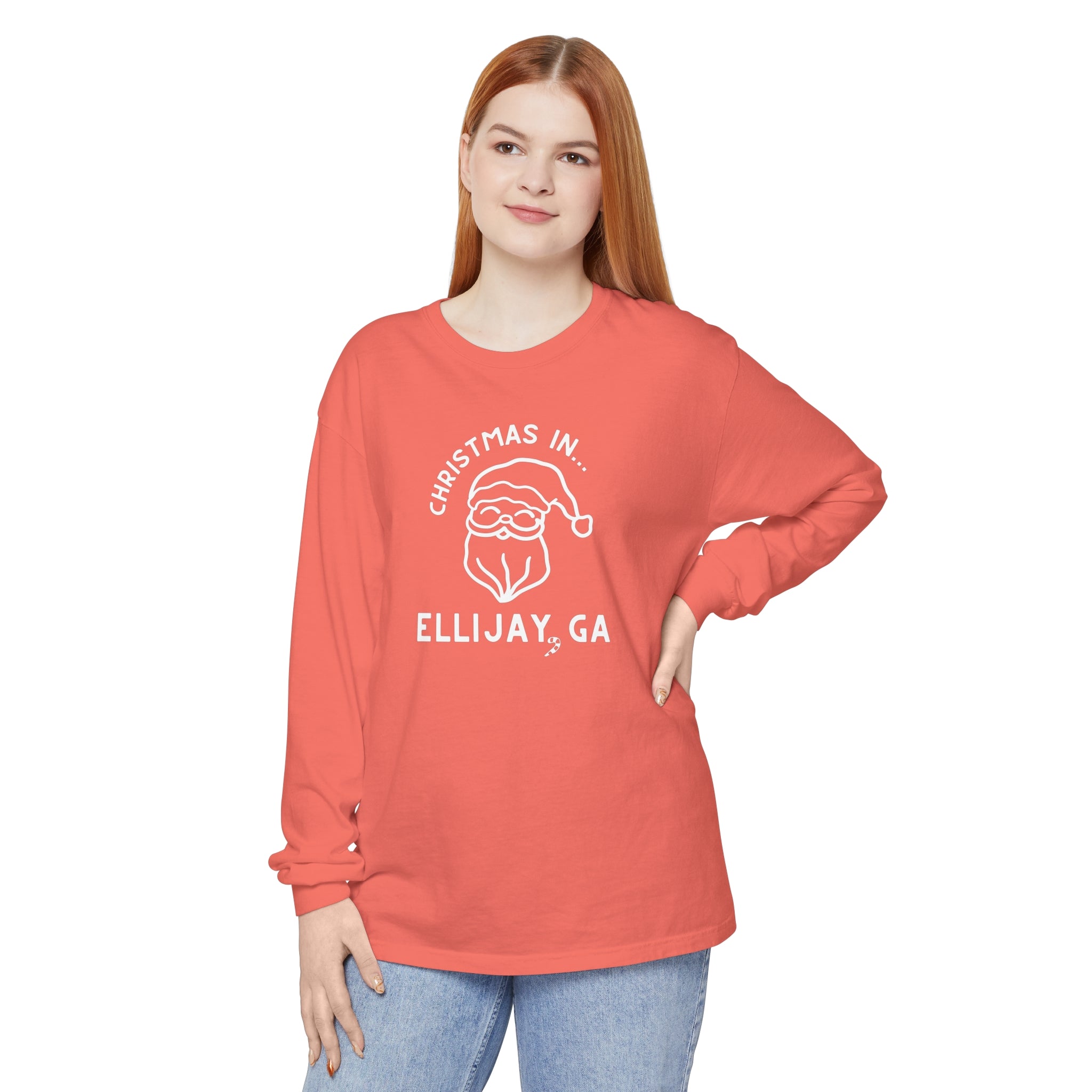 Christmas in Ellijay - Long Sleeve T-Shirt