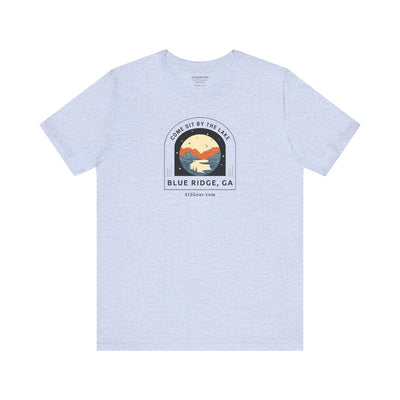 Unisex Adult T-shirt, by 515Gear.com | Blue Ridge, GA | Come Sit by the Lake!