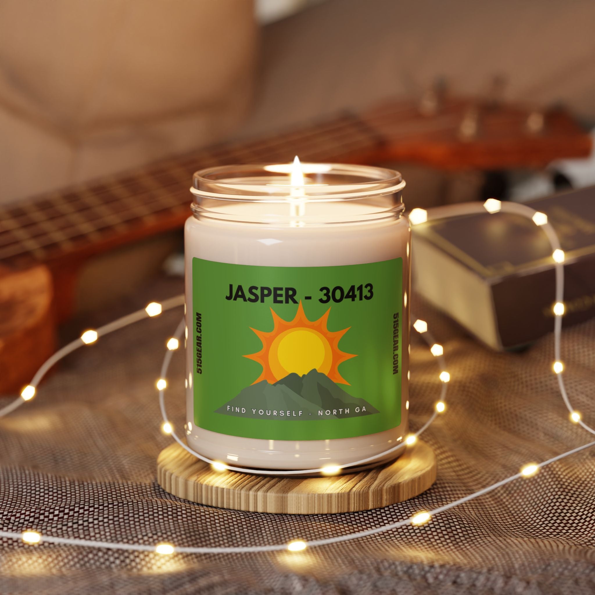 Jasper Scented Soy Candle, 9oz