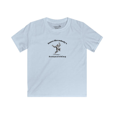 Kid’s T-Shirt, Dance Like Nobody's Susquatching | by515Gear.com | Grooving with Bigfoot!