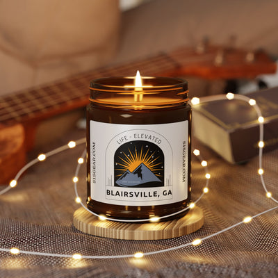 Soy Candle, 9 ounces, Life Elevated Gateway design by 515Gear.com | Blairsville, GA | aromatherapy for you!