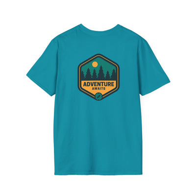 Unisex Adult T-shirt, 515 Adventure Awaits design  | 515Gear.com | Because Therapy is Expensive!
