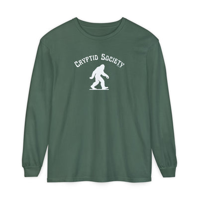 Cryptid Society Long Sleeve Tee – Bigfoot Edition (Comfort Colors®)