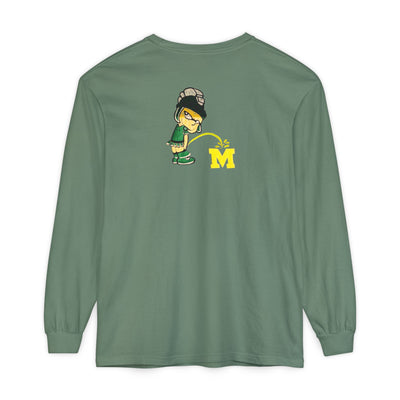 Always Spartan - EASy Does It Long Sleeve Unisex Comfort Colors T-Shirt