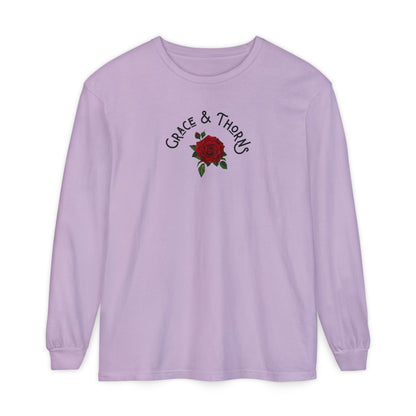 The Grace & Thorns Long Sleeve Comfort Colors Long Sleeve T-Shirt