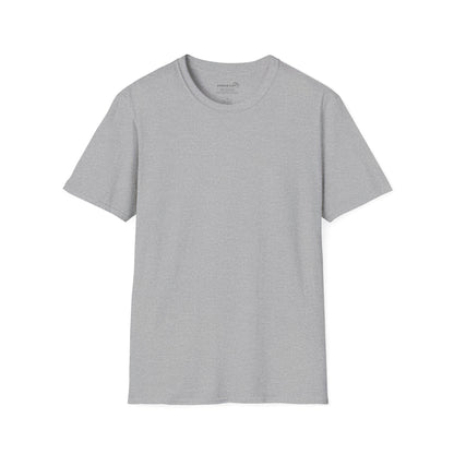 Gray t-shirt on a white background