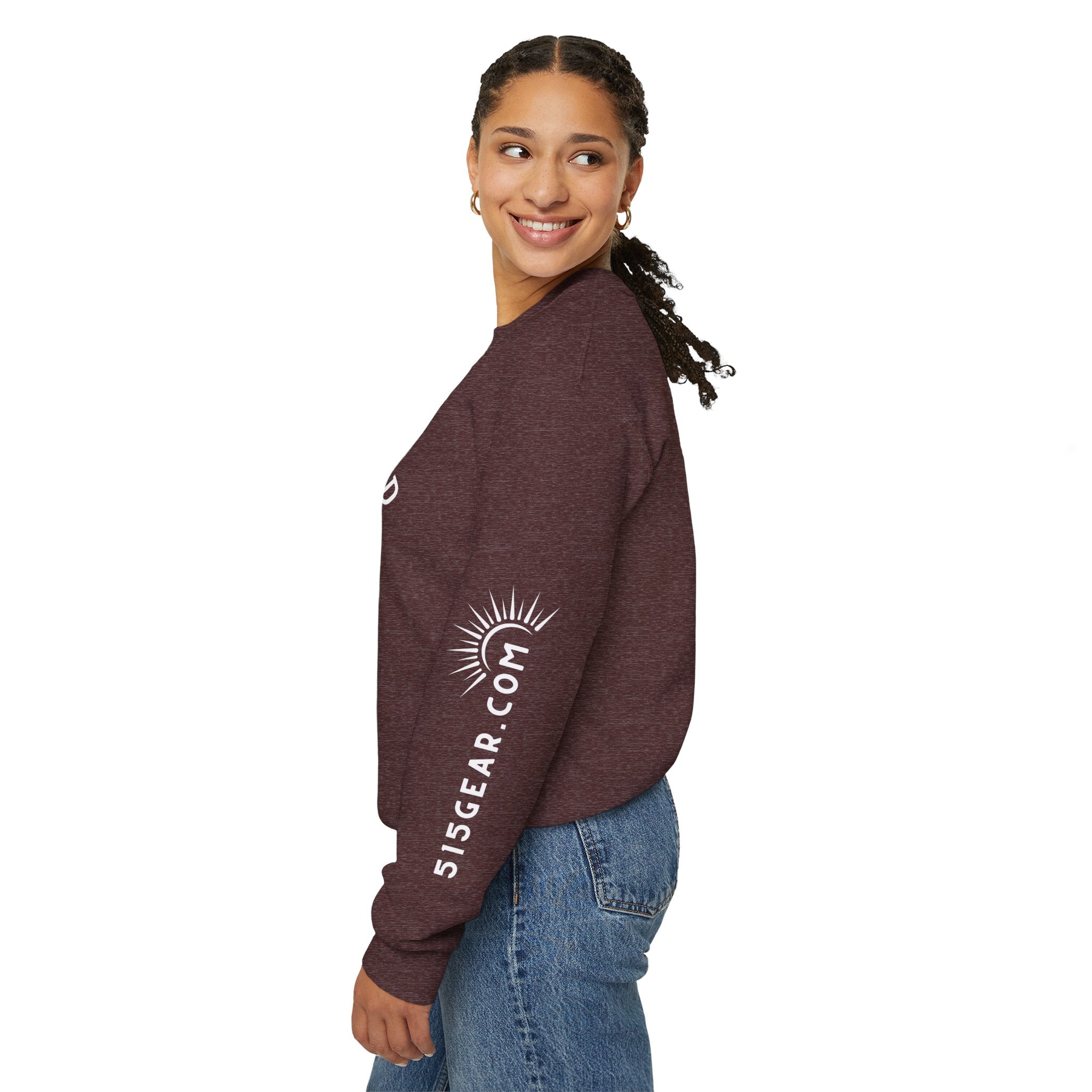 Ellijay, Praise the Lard, Amy Creek Ranch - Heavy Blend™ Crewneck Sweatshirt