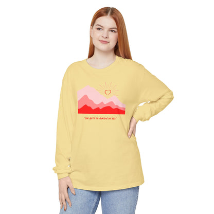 Love you to the Mountains long sleeve T-Shirt