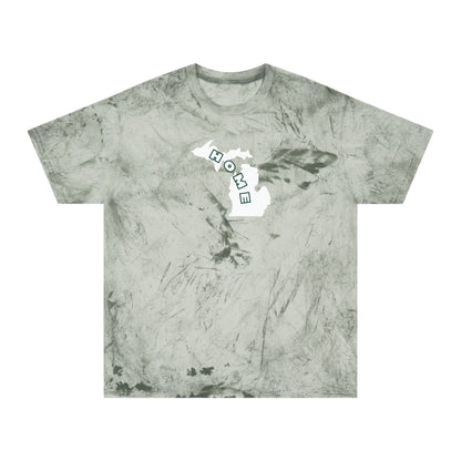 Home in Michigan Unisex Color Blast T-Shirt
