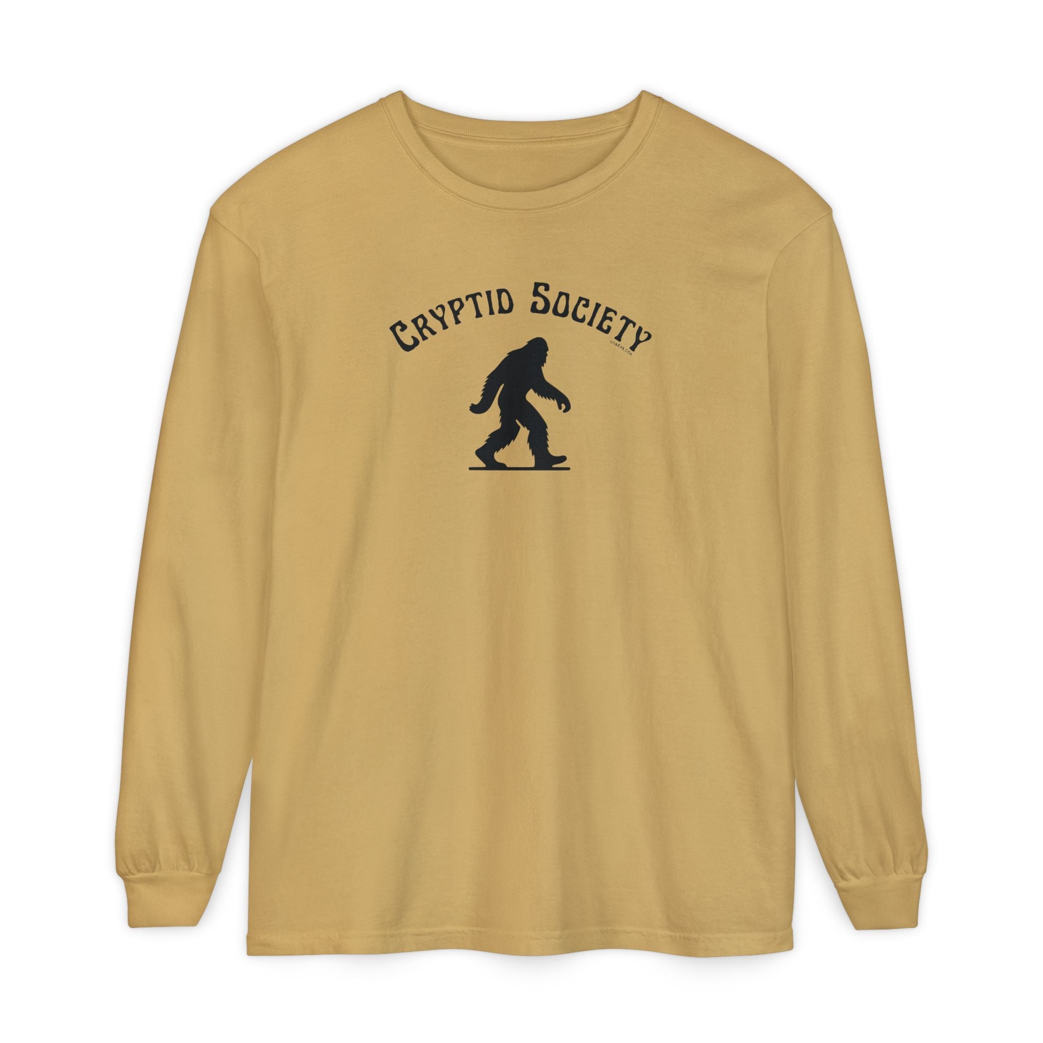 Cryptid Society Long Sleeve Tee – Bigfoot Edition (Comfort Colors®)