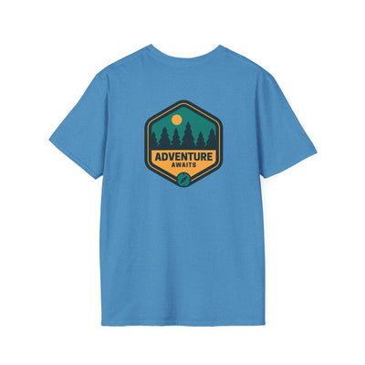 Unisex Adult T-shirt, 515 Adventure Awaits design  | 515Gear.com | Because Therapy is Expensive!