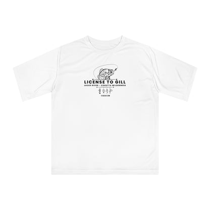Licensed to Gill: Jacks River Cohutta Wilderness - Unisex, Performance Moisture Wicking T-shirt