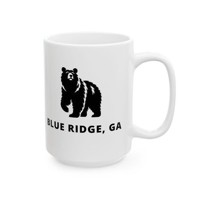 Mug, Black Bear Graphic, by 515Gear.com | Blairsville, GA | Don’t feed the bears!