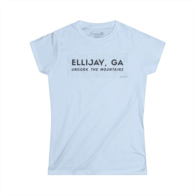 Women’s t-shirt by 515Gear.com | Ellijay, GA | Uncork with vineyard lifestyle graphic perfect for girls’ weekends