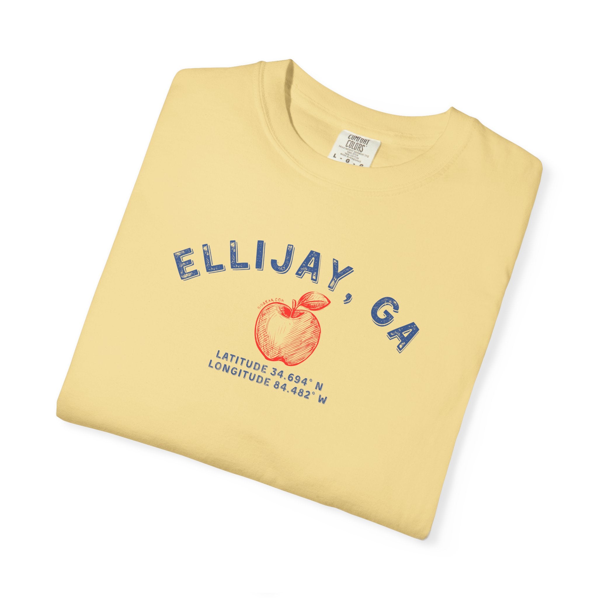 Ellijay Apple - Comfort Colors Unisex Garment-Dyed T-shirt