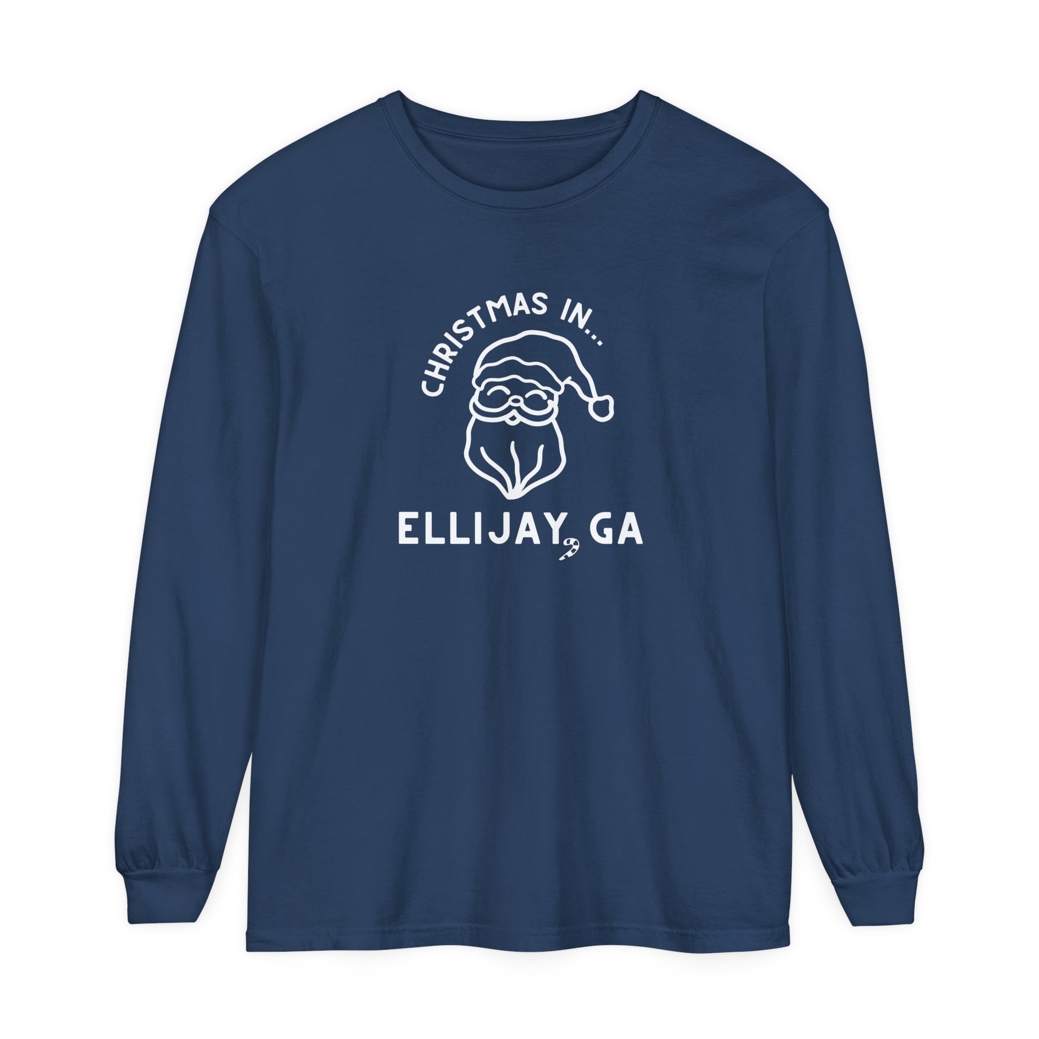 Christmas in Ellijay - Long Sleeve T-Shirt