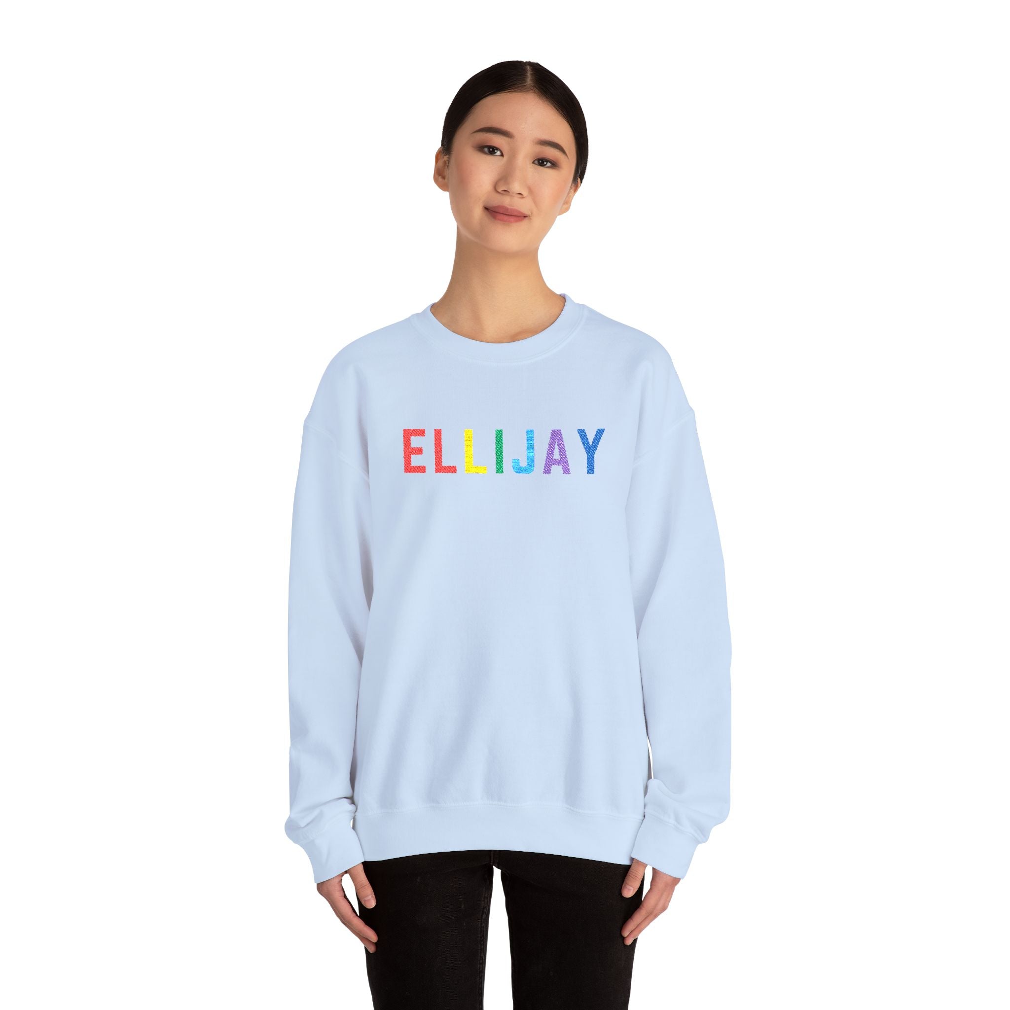 Color Me Ellijay Unisex Embroidered Sweatshirt