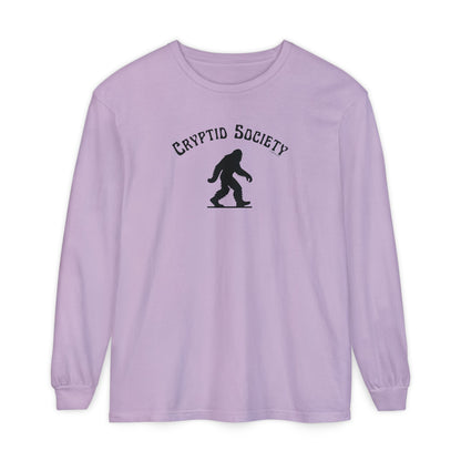 Cryptid Society Long Sleeve Tee – Bigfoot Edition (Comfort Colors®)