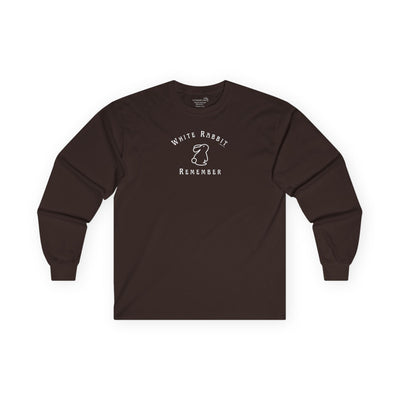 Dreamy White Rabbit - Remember - Long Sleeve Tee