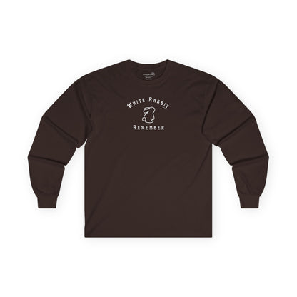 Dreamy White Rabbit - Remember - Long Sleeve Tee