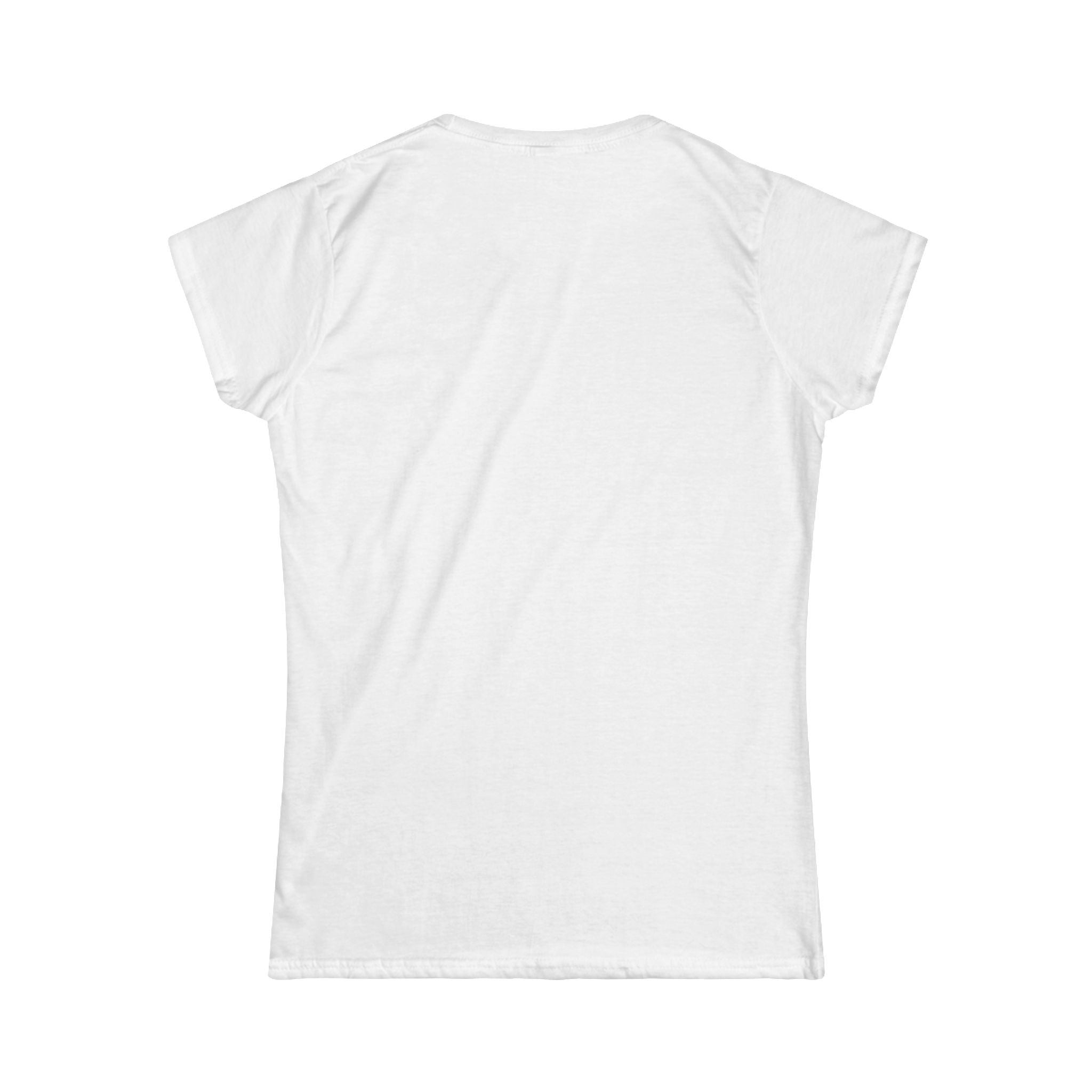 Plain white t-shirt on a white background