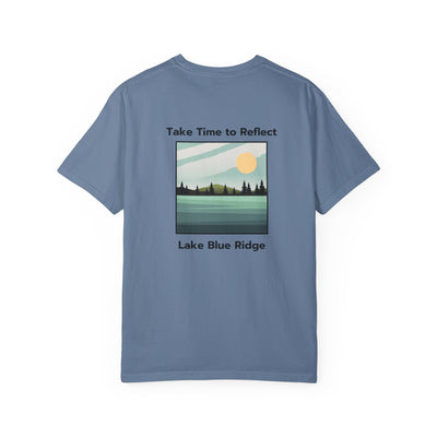 Unisex Adult T-shirt, Lake Blue Ridge, by 515Gear.com | Blue Ridge, GA | Time to Reflect!